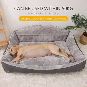 Dog Sofa Bed for Small & Medium Dogs — Orthopedic Lounger with Joint Support, Stylish Dog Couch Bed