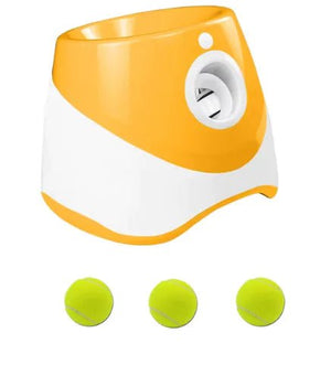 Automatic Dog Ball Launcher — Smart Interactive Toy with Adjustable Distance, Portable & Durable for All Dogs