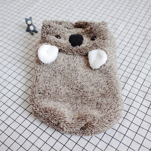 Cozy Canine Cotton Coats — Soft Coral Velvet Dog Jackets for Warmth and Style, Sizes S to XXL - petcareville