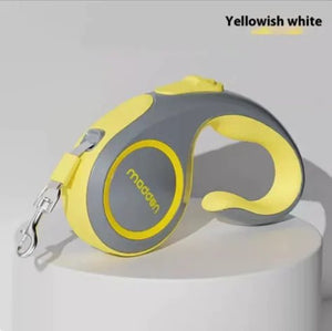 FlexiLock Pet Leash — Smooth Retractable Leash with Reliable Locking Mechanism, Durable ABS & Fabric, 3m & 5m - petcareville