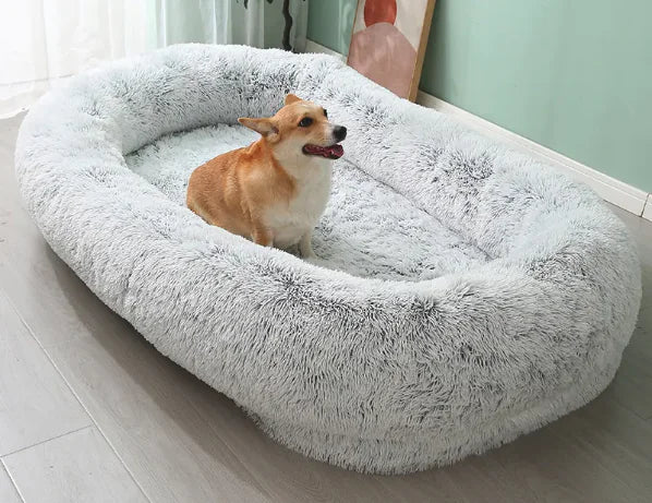 Giant Washable Dog Bed — Extra Large Plush PV Cover, Orthopedic PP Cotton Filling, Durable & Cozy 4XL-6XL Sizes