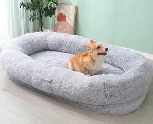 Giant Washable Dog Bed — Extra Large Plush PV Cover, Orthopedic PP Cotton Filling, Durable & Cozy 4XL-6XL Sizes