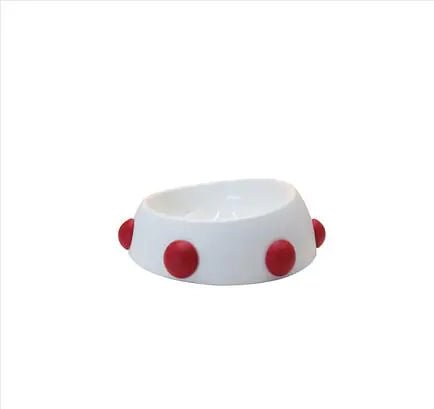 Italian Style Microwave-Safe Pet Bowl – Durable, Anti-Skid, Eco-Friendly & BPA-Free for Dogs and Cats - petcareville