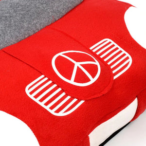 Pet Lounge Deluxe — Luxurious Velvet Pet Nest Bed, Dense Sponge Filling, Dog & Cat Bed 76×50×25 cm