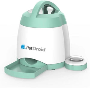 SmartFeed Button Activated Dog Feeder – Automatic Dog Food and Water Dispenser - petcareville